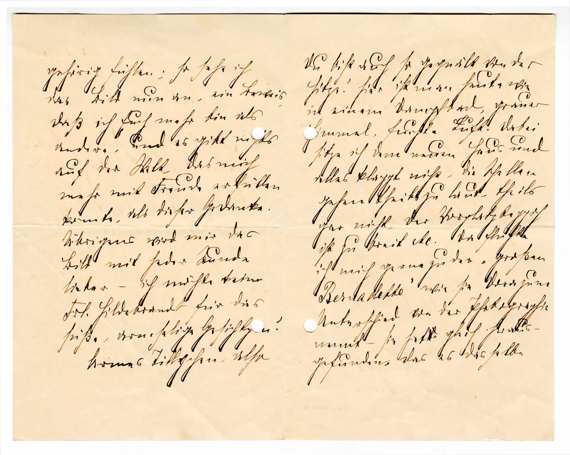 Brief von Anna Edinger an Ottilie W. Roederstein, 5. Mai 1897