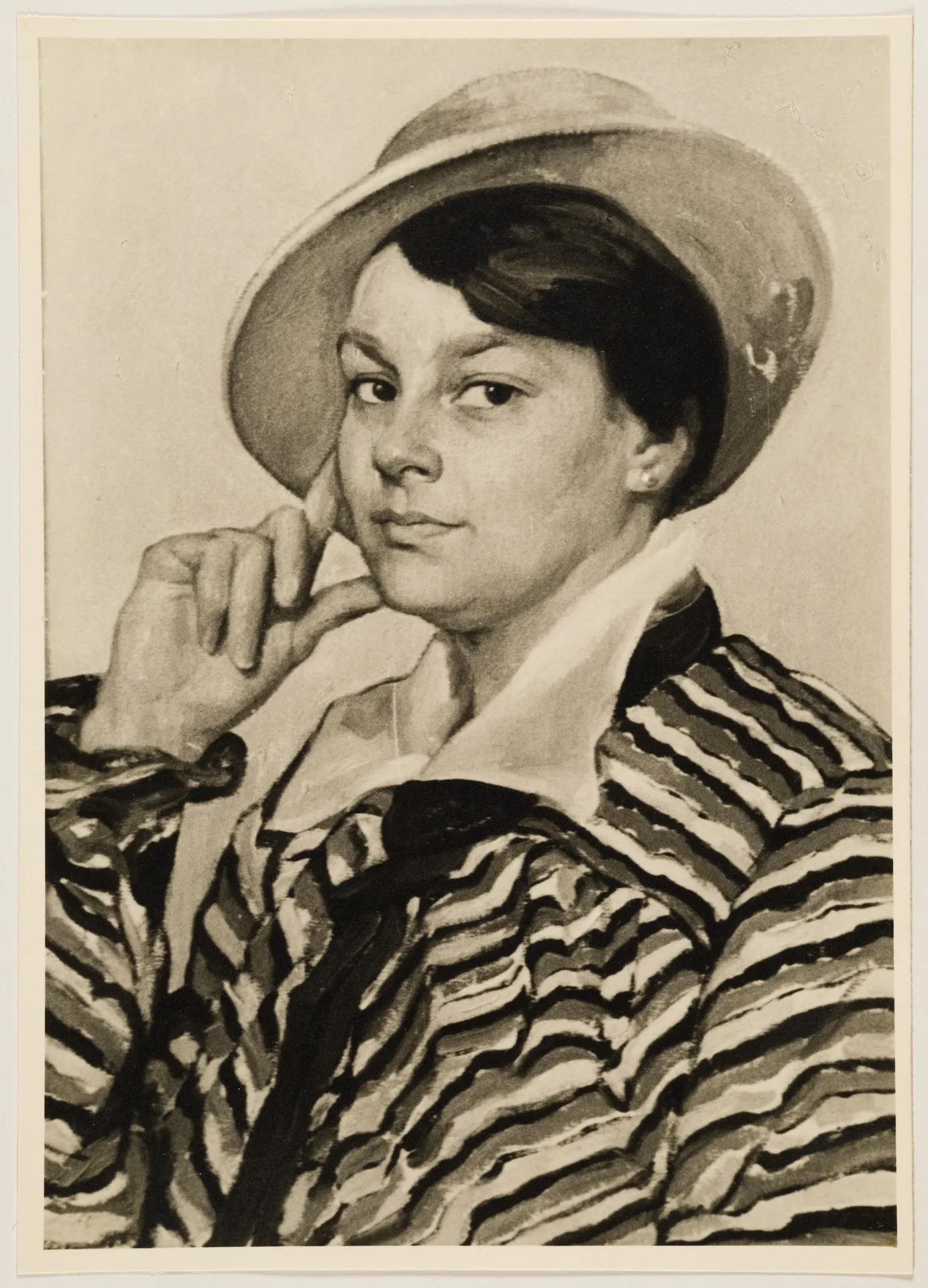 Ottilie W. Roederstein, Die Malerin Erna Pinner, Gemälde, 1916