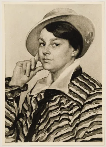 Ottilie W. Roederstein, Die Malerin Erna Pinner, Gemälde, 1916