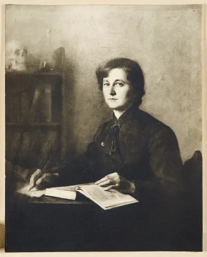 Ottilie W. Roederstein, Bildnis Dr. Elisabeth Winterhalter, Gemälde, 1887