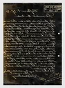 Brief von Ottilie W. Roederstein an Alfred Wolters, 26. Juli 1927