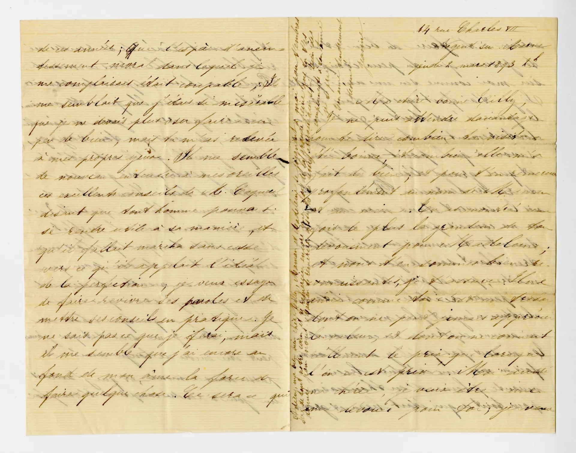Brief von Jeanne Smith an Ottilie W. Roederstein, 2. März 1893