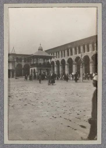 Innenhof der Umayyaden-Moschee in Damaskus