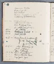 Besucherbuch des Ateliers von Ottilie W. Roederstein in Hofheim am Taunus
