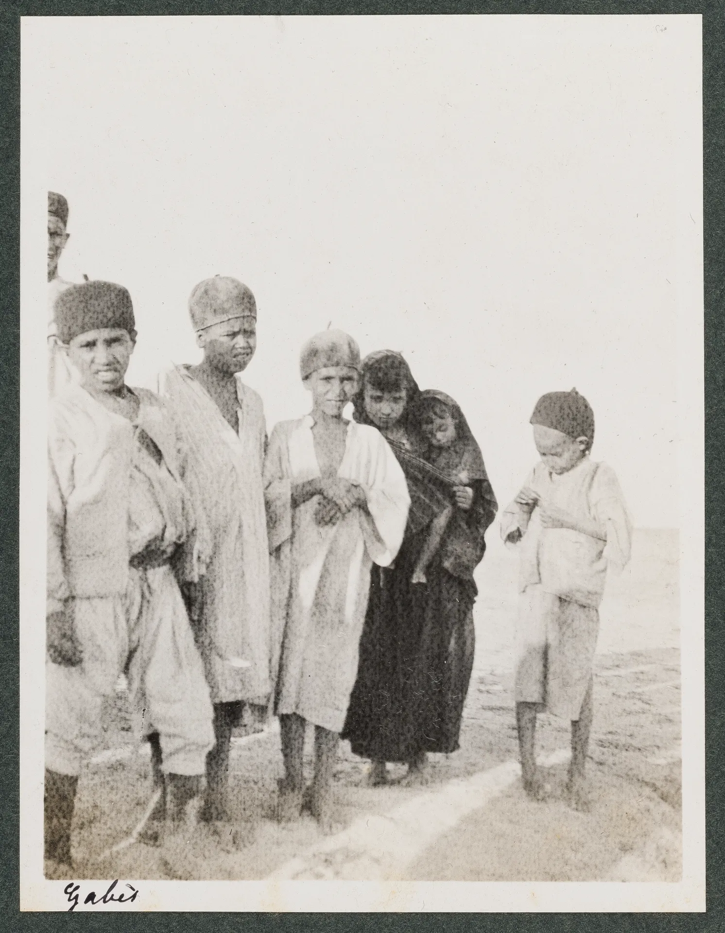 Kindergruppe in Gabès