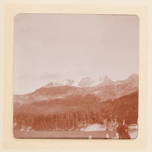 Berglandschaft bei Sils im Engadin