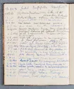 Besucherbuch des Ateliers von Ottilie W. Roederstein in Hofheim am Taunus
