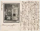 Postkarte von Wilhelm Peter Metzler an Ottilie W. Roederstein, 17. Juni 1903