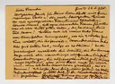 Postkarte von Sigismund Righini an Ottilie W. Roederstein, 23. Juni 1935