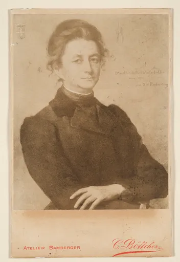 Ottilie W. Roederstein, Bildnis Dr. Elisabeth Winterhalter, Gemälde, 1902