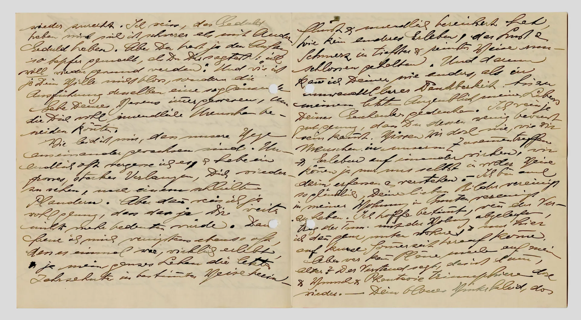 Brief von Martha Sommer an Ottilie W. Roederstein, 22. April 1937