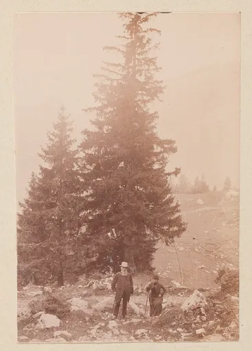 Reinhard Roederstein und Elisabeth H. Winterhalter beim Wandern in der Schweiz
