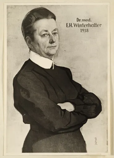 Ottilie W. Roederstein, Dr. med. E. H. Winterhalter, Gemälde, 1918