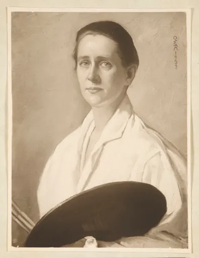 Ottilie W. Roederstein, Die Malerin Joan Whitehead, Gemälde, 1933
