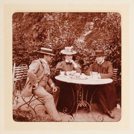 Elisabeth H. Winterhalter und zwei Männer