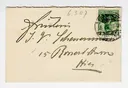 Brief von Ottilie W. Roederstein an Julia Virginia Scheuermann, 6. März 1907