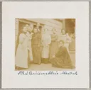 Ottilie W. Roederstein mit ihren Schülerinnen und Schülern im Städelschen Kunstinstitut, Frankfurt am Main