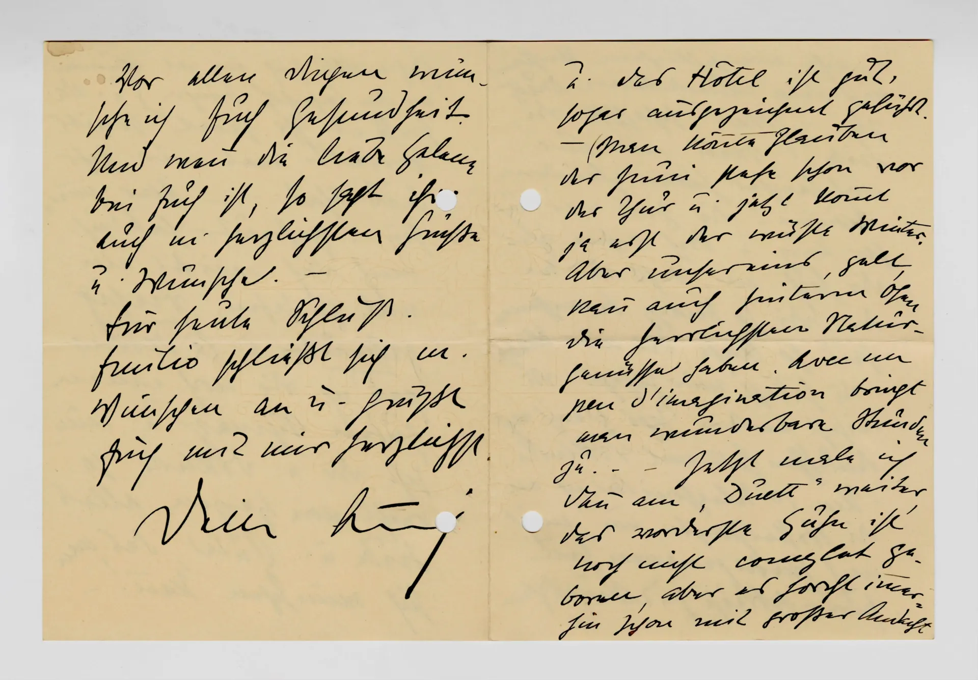 Brief von Anny Stebler-Hopf an Ottilie W. Roederstein, 1. Januar 1906