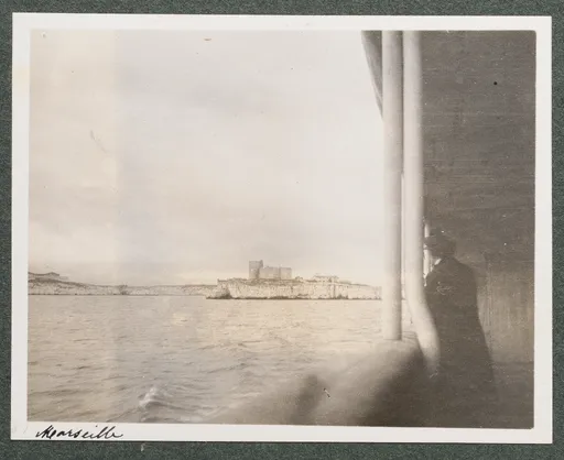 Blick auf das Château d'If in Marseille