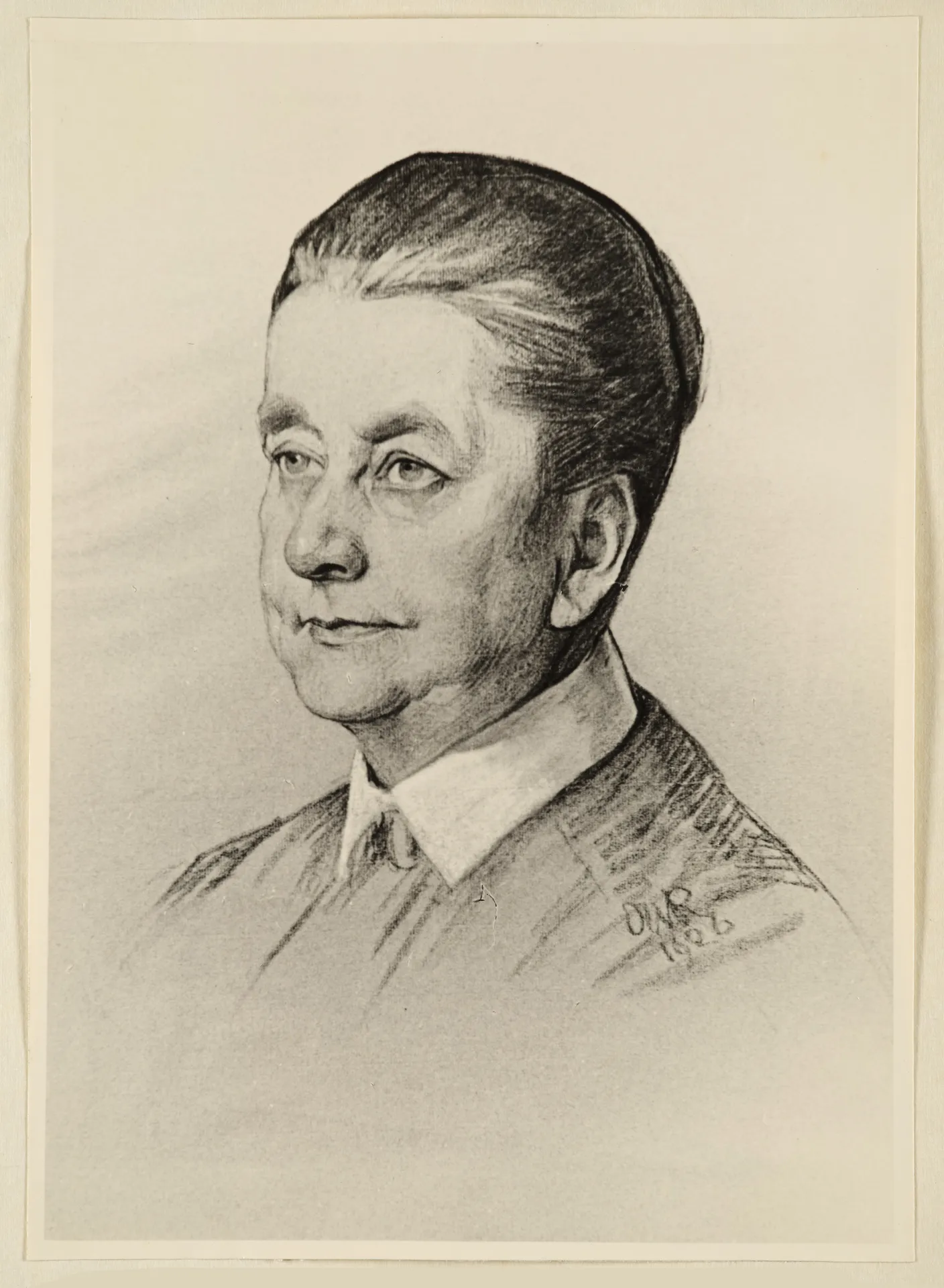 Ottilie W. Roederstein, Dr. Elisabeth H. Winterhalter, Zeichnung, 1926