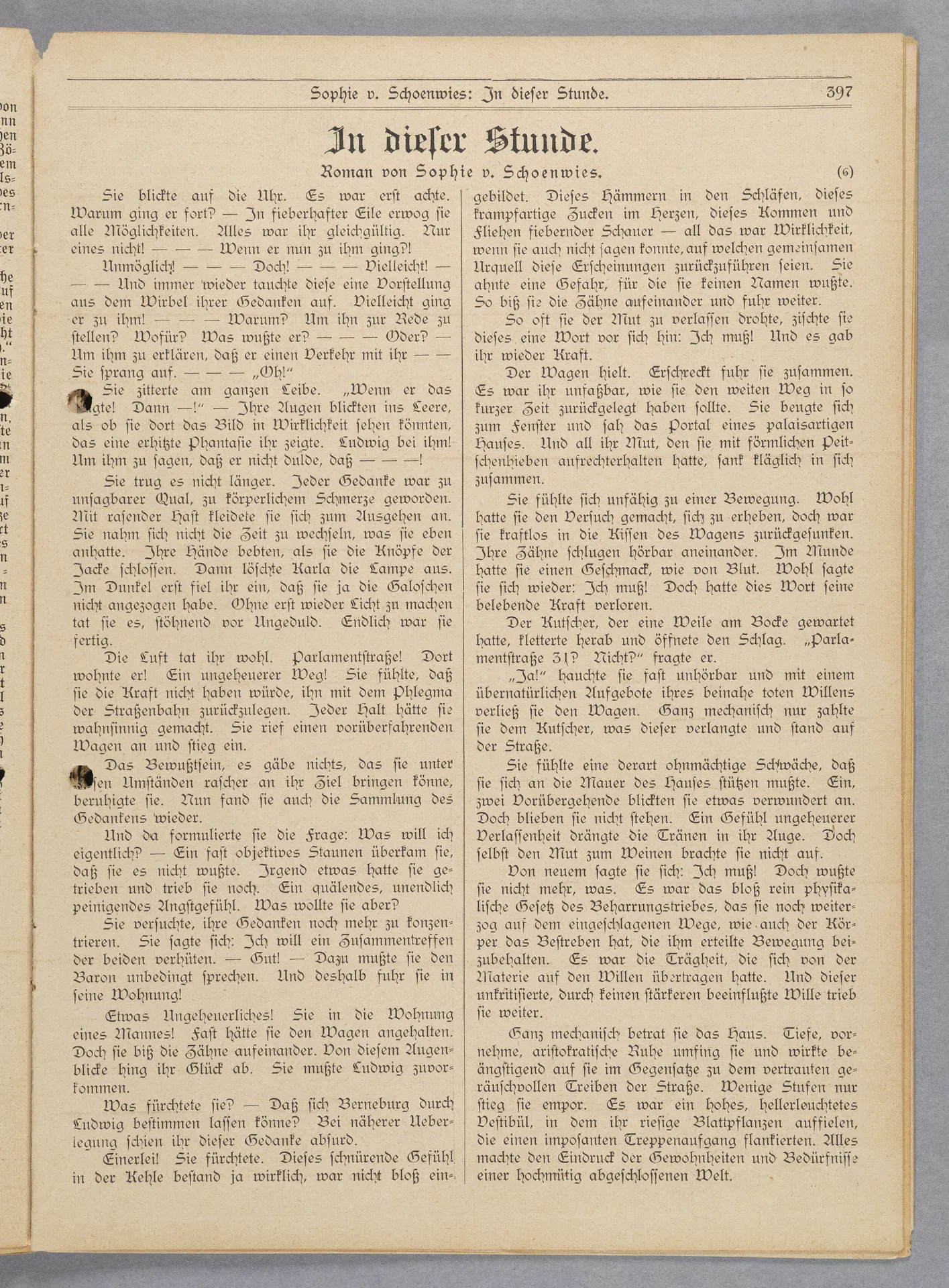 Elisabeth Mentzel und Julia Virginia Laengsdorff, Frankfurt a. M. und seine Frauen, in: Frauen-Rundschau, Jahrgang 8, Heft 14 [1907]
