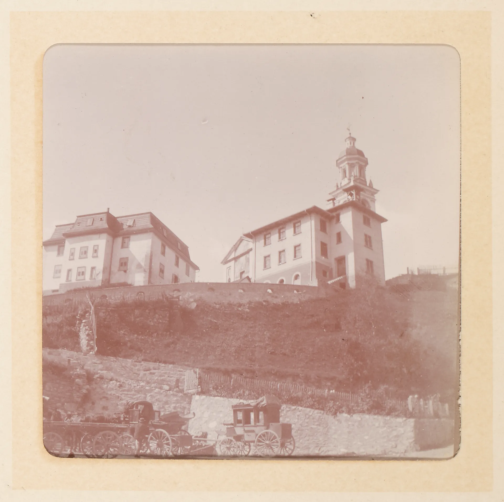 Blick auf einer Schweizer Kirche