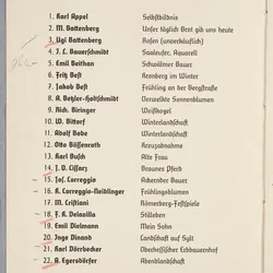 Kraft durch Freude. 1. Kunstausstellung im Frankfurter Kunstverein