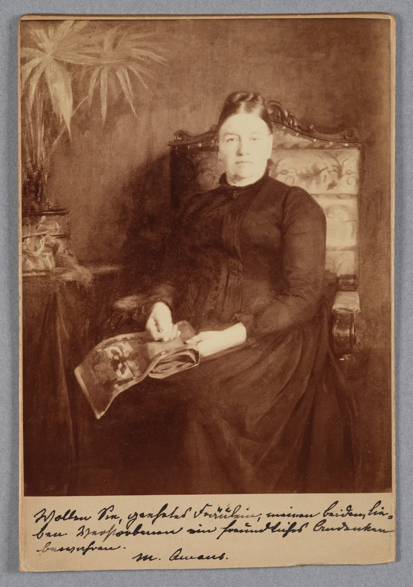 Gemälde von Louise Amans (?)