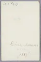 Ottilie W. Roederstein, Louise Amans, Gemälde, 1889