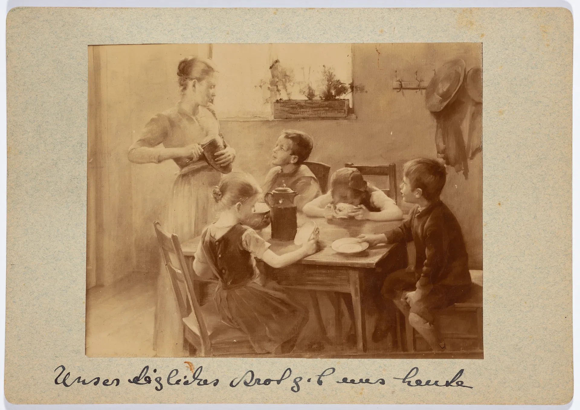 Ottilie W. Roederstein, Das tägliche Brot, Gemälde, 1893