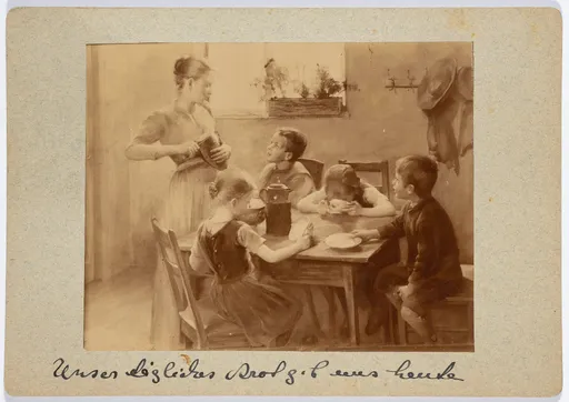 Ottilie W. Roederstein, Das tägliche Brot, Gemälde, 1893