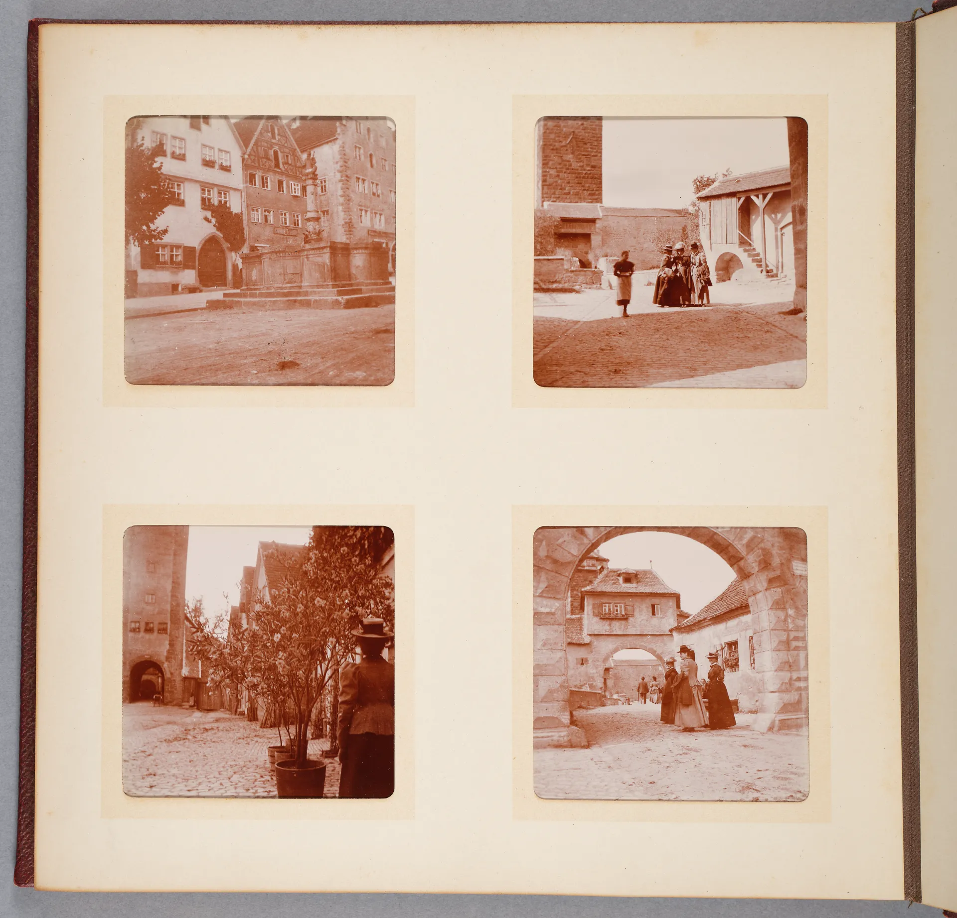 Fotoalbum: Sils Maria, Ansbach, Rothenburg, 1898, Seite 19