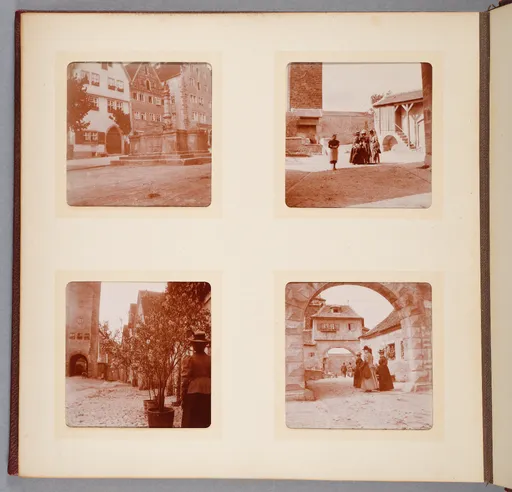 Fotoalbum: Sils Maria, Ansbach, Rothenburg, 1898, Seite 19