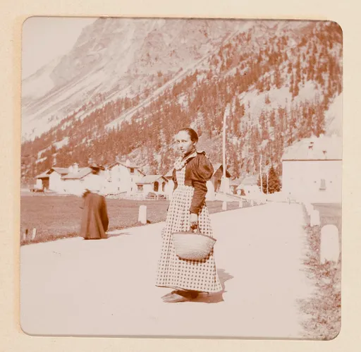 Mädchen in Sils Maria