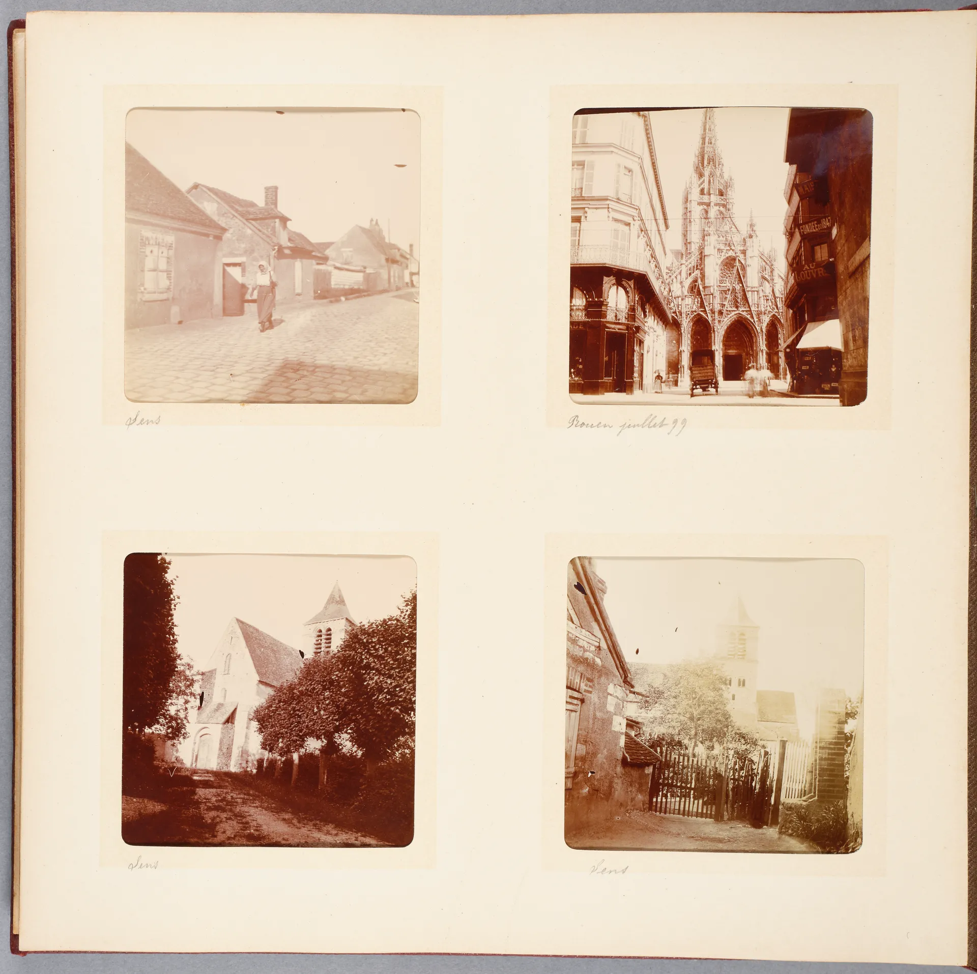 Fotoalbum: 1898 Ansbach Winter 1899 Paris, Seite 23