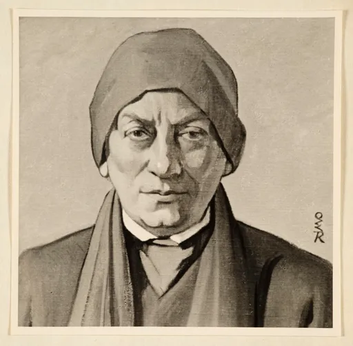 Ottilie W. Roederstein, Die Hellseherin, Gemälde, 1918