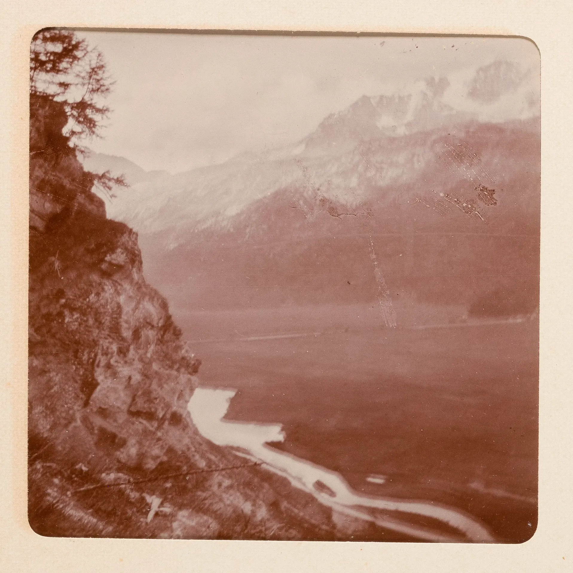 Berglandschaft im Oberengadin