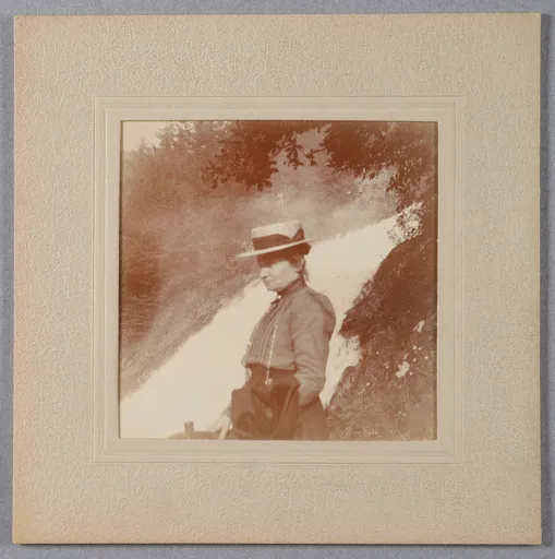 Ottilie W. Roederstein in den Ardennen