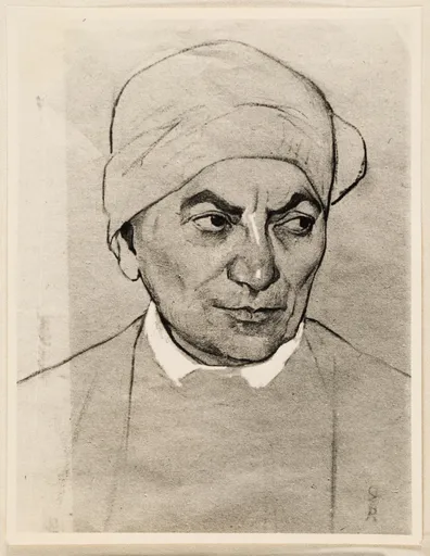 Ottilie W. Roederstein, Emma Kopp, Zeichnung, um 1928