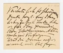 Brief von Ottilie W. Roederstein an Julia Virginia Scheuermann, 11. Januar 1910