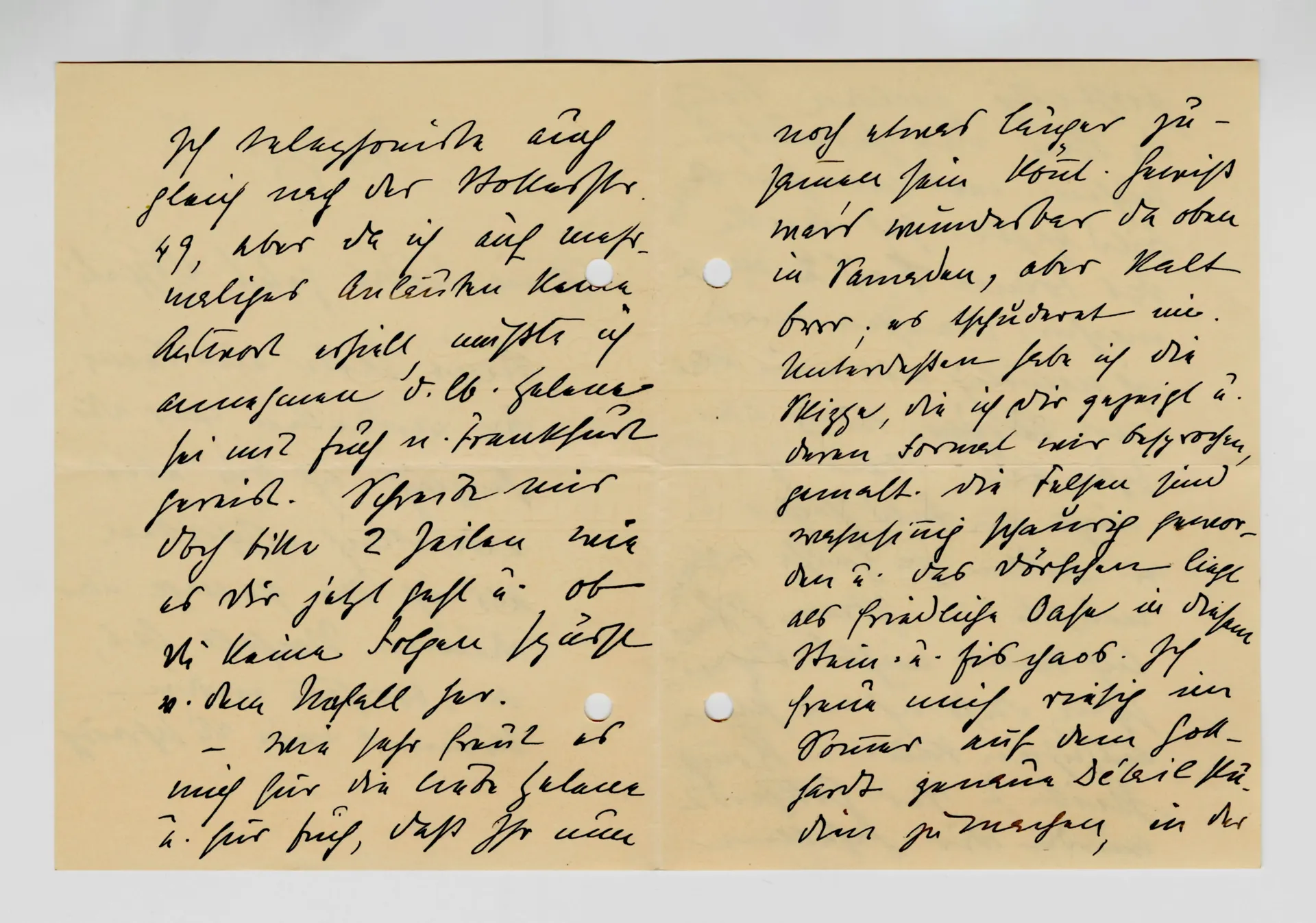 Brief von Anny Stebler-Hopf an Ottilie W. Roederstein, 1. Januar 1906