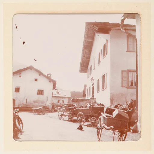 Dorfansicht in der Schweiz