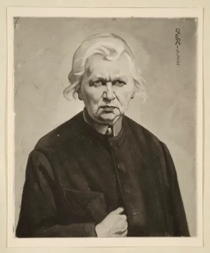 Ottilie W. Roederstein, Selbstbildnis, Gemälde, 1932