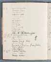 Besucherbuch des Ateliers von Ottilie W. Roederstein in Hofheim am Taunus