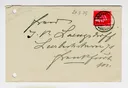 Brief von Ottilie W. Roederstein an Julia Virginia Laengsdorff, 23. September 1929