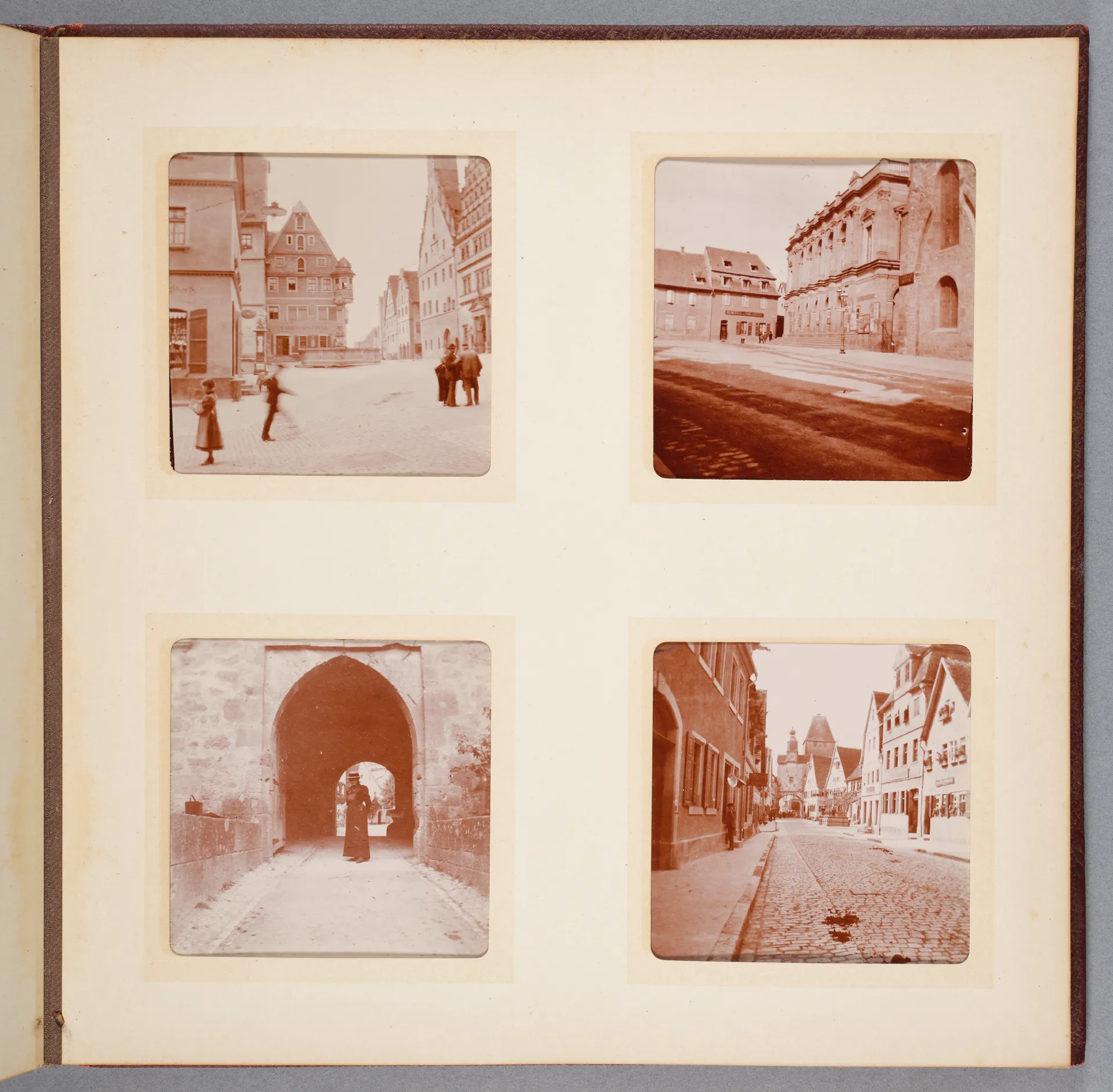 Fotoalbum: Sils Maria, Ansbach, Rothenburg, 1898, Seite 14