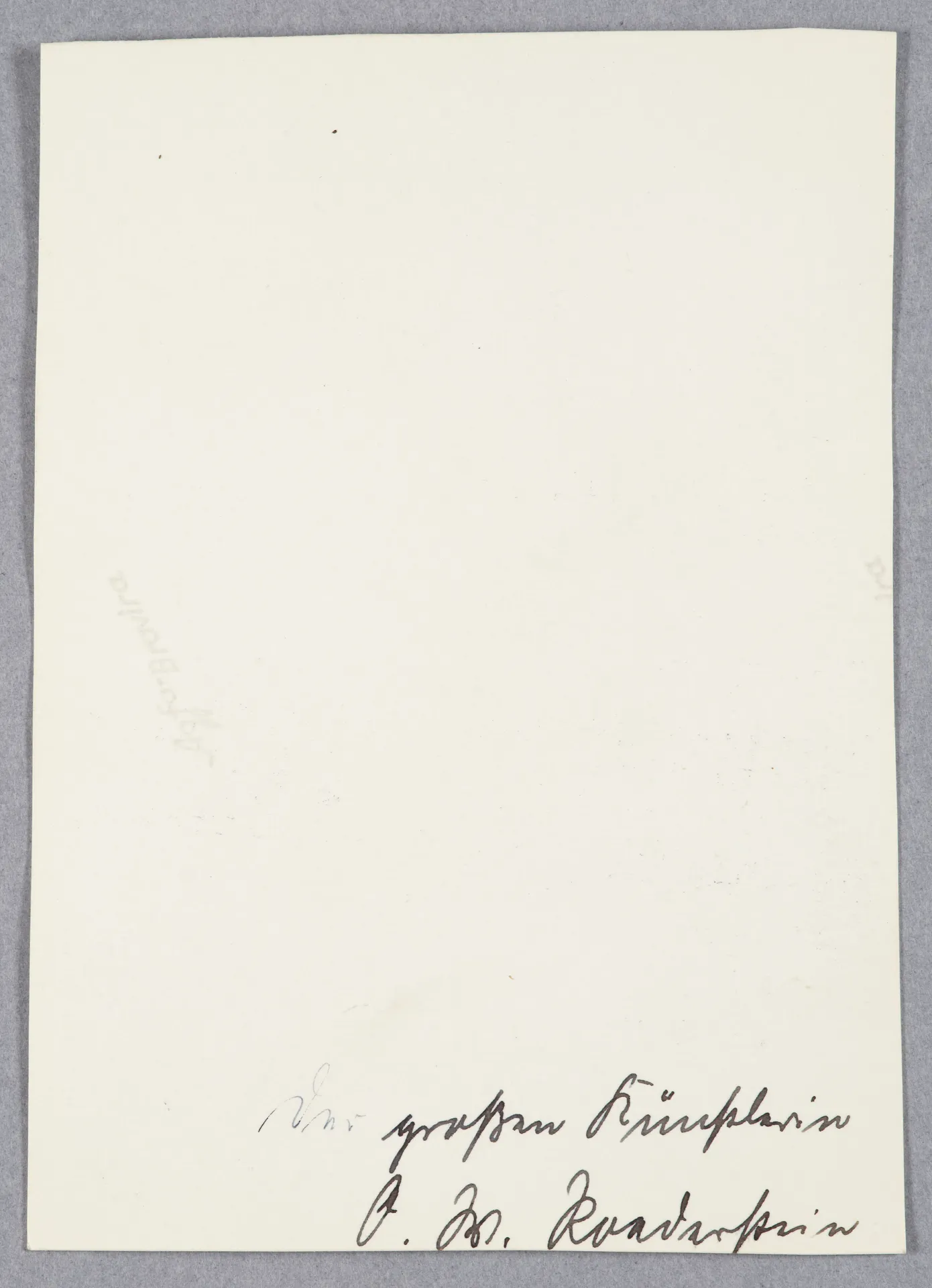 Ottilie W. Roederstein mit dem Bildnis des Hofheimer Bürgermeisters Oskar Meyrer