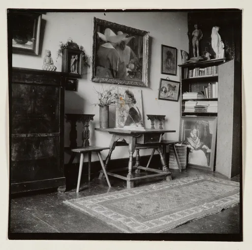 Zimmer in der Wohnung von Ottilie W. Roederstein und Elisabeth H. Winterhalter, Frankfurt am Main (?)