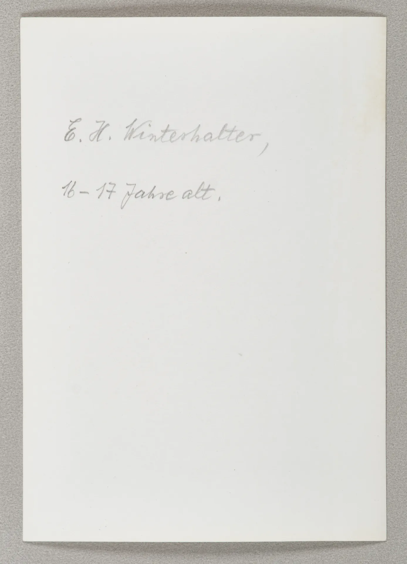 Elisabeth H. Winterhalter