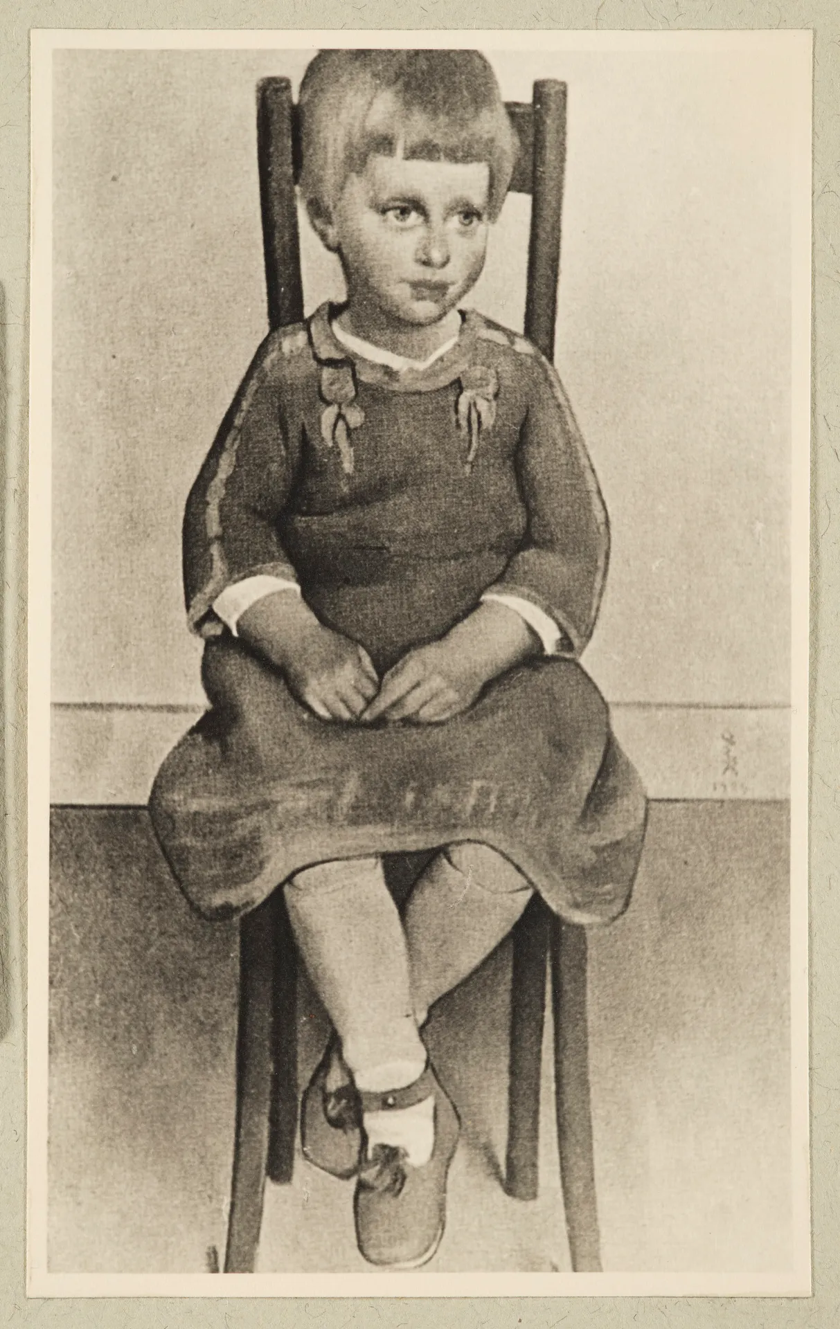 Ottilie W. Roederstein, Bärbelchen Bekker, Gemälde, 1924